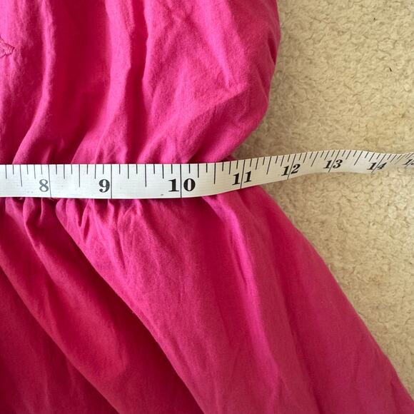 Farm Rio Eyelet, Open Back Dress in Pink, Sample! - Picture 10 of 10